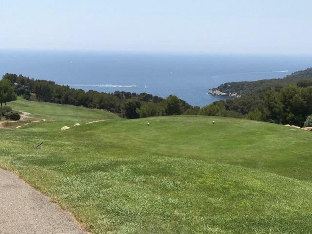 Hameau Des Amandiers-Vue Mer & Golf Saint-Cyr-sur-Mer Zewnętrze zdjęcie